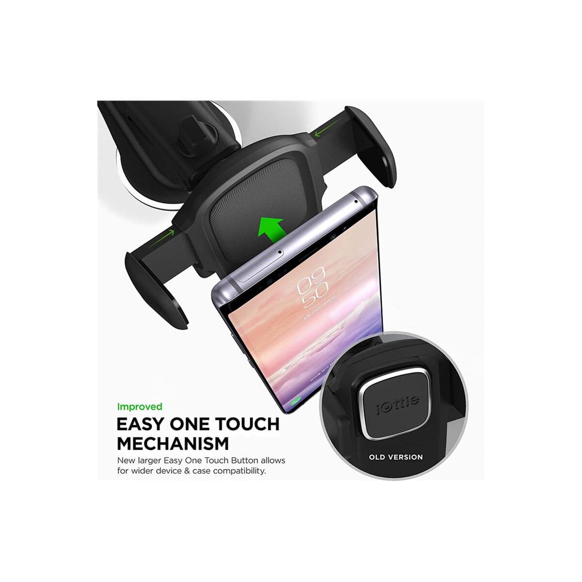 Univerzální držák iOttie Easy One Touch 5 Dash & Windshield Mount - černý - náhled 2