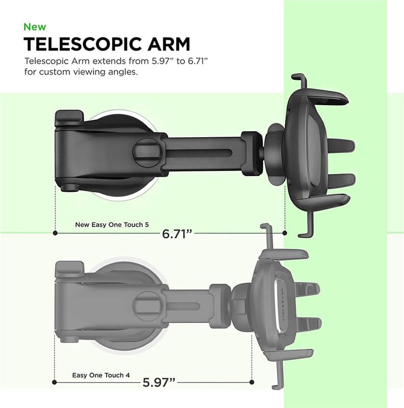 Univerzální držák iOttie Easy One Touch 5 Dash & Windshield Mount - černý - náhled 4