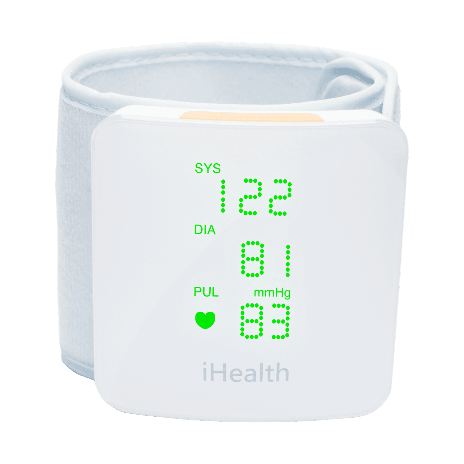 Chytrý zápěstní měřič krevního tlaku iHealth VIEW BP7s