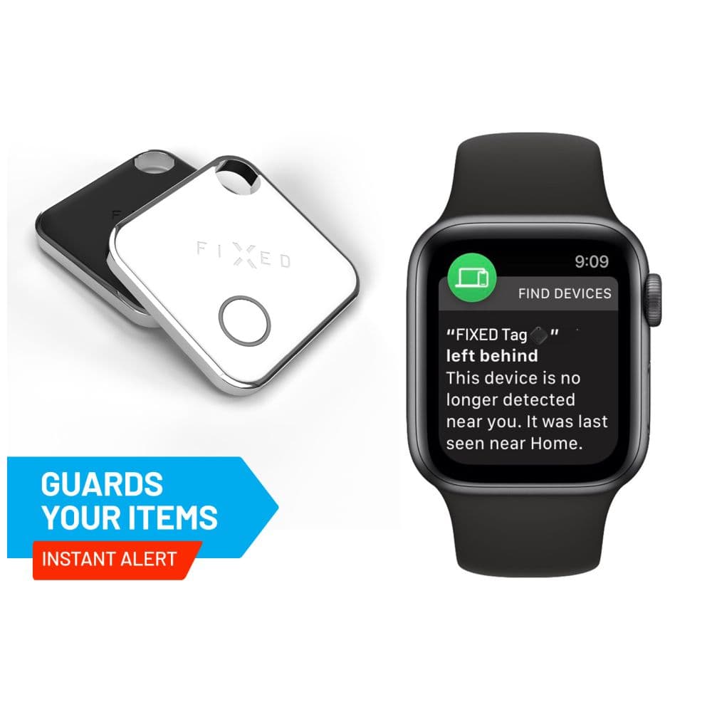 Smart tracker FIXED Tag s podporou Find My - bílý - náhled 2
