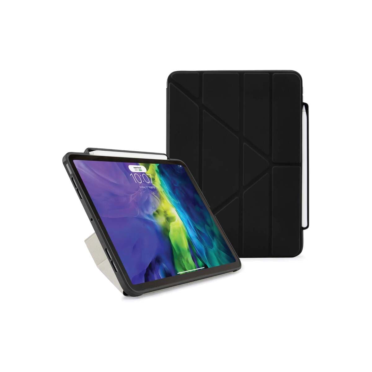 Kryt na iPad Air 10,9" (22/20) a 11" (24/25/26) Pipetto Origami No3 Pencil Case - černý