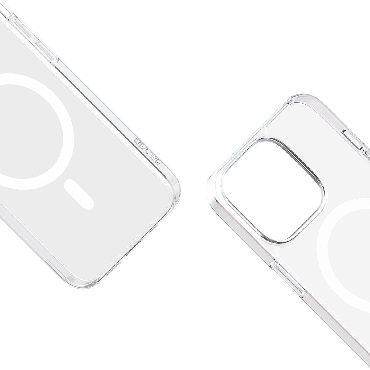 MagSafe kryt na iPhone 14 Pro Max iSTYLE HERO CASE 6,1" - průhledný - náhled 3