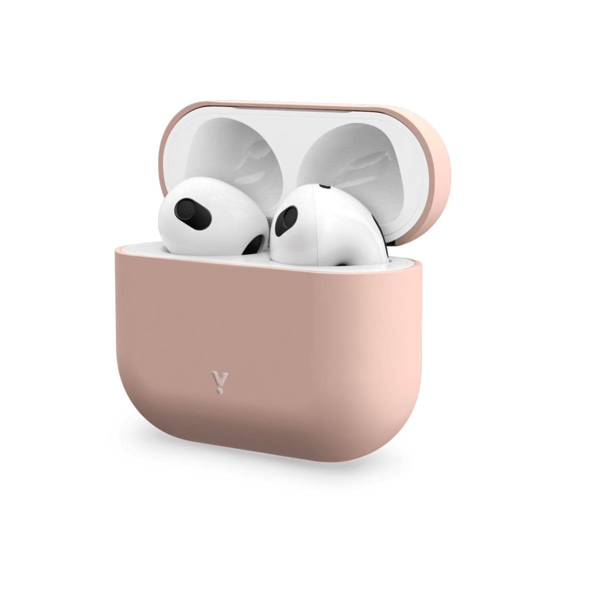 Silikonový obal na AirPods 3. generace iSTYLE - růžový - náhled 2