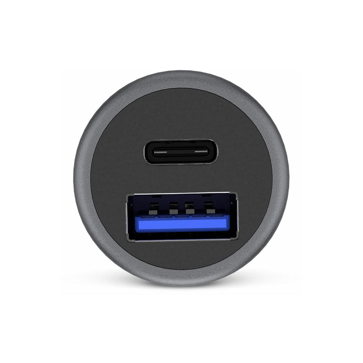 Duální nabíječka do auta iSTYLE 38W Pro Car Charger - vesmírně šedý - náhled 3