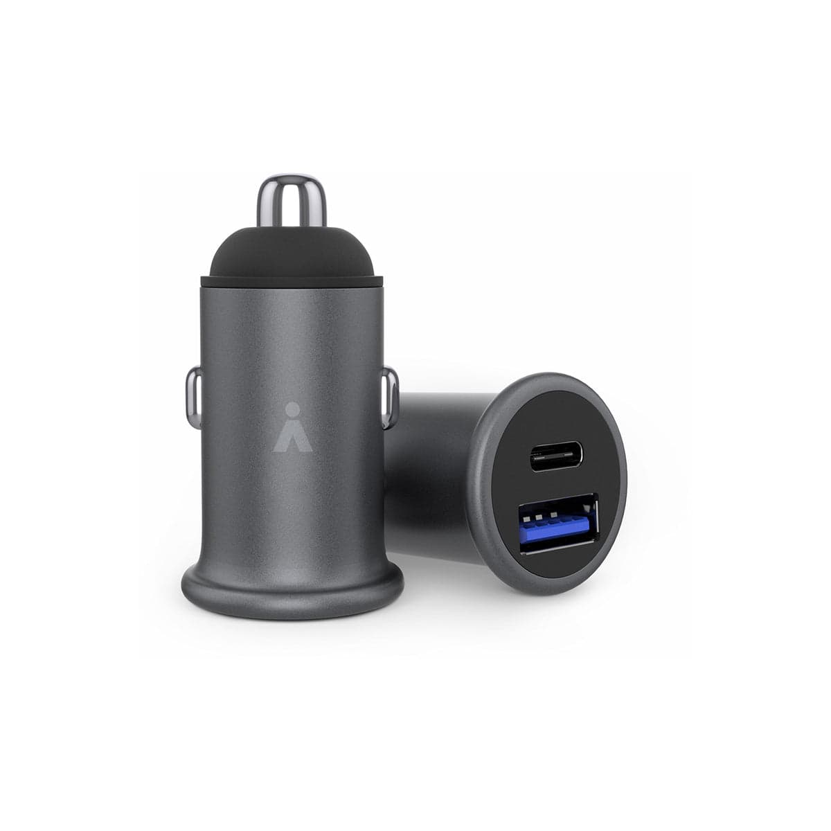 Duální nabíječka do auta iSTYLE 38W Pro Car Charger - vesmírně šedý - náhled 4