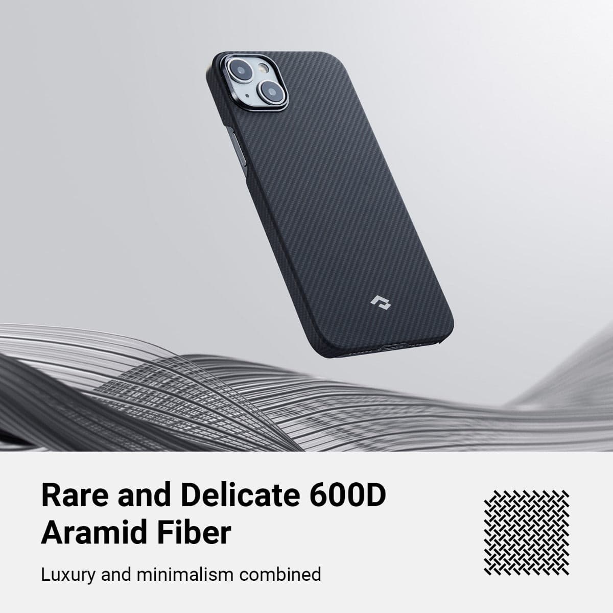 Kryt na iPhone 14 Plus Pitaka MagEZ 3 600D - černý - náhled 4