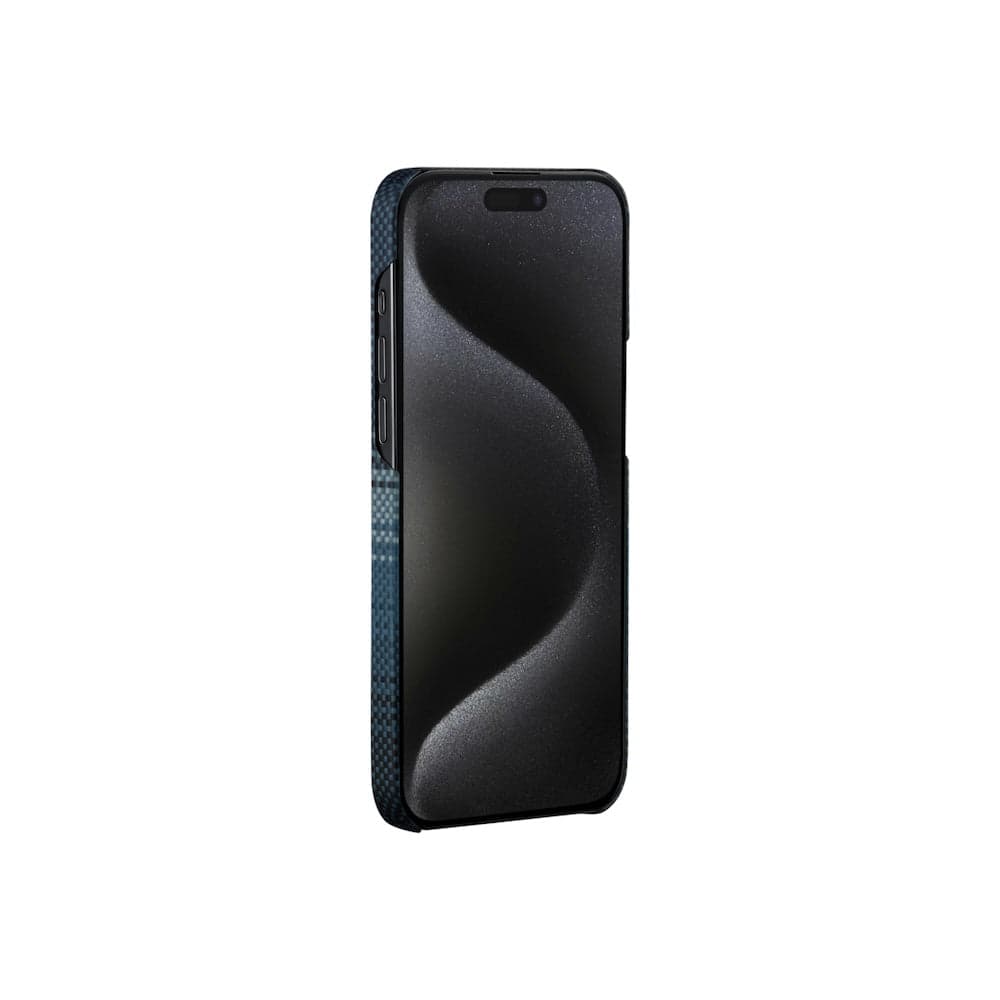 Kryt pro iPhone 15 Pro Pitaka MagEZ Case 5 - modrý - náhled 5