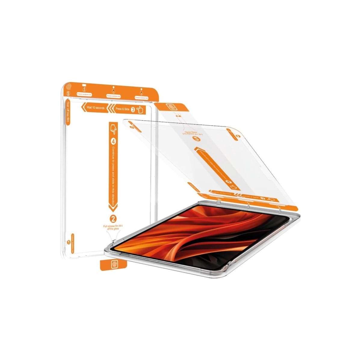 Ochranné sklo pro iPad 10,2" 9. gen. Mobile Origin Screen Guard s aplikátorem