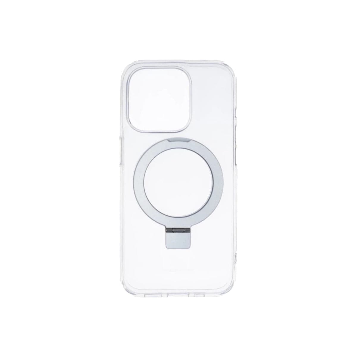 Pouzdro na iPhone 15 Pro Mobile Origin RingMag - průhledné