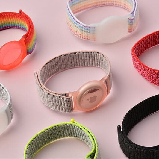 Pásek na ruku pro AirTag Mobile Origin AirTag Strap - modrý - náhled 5