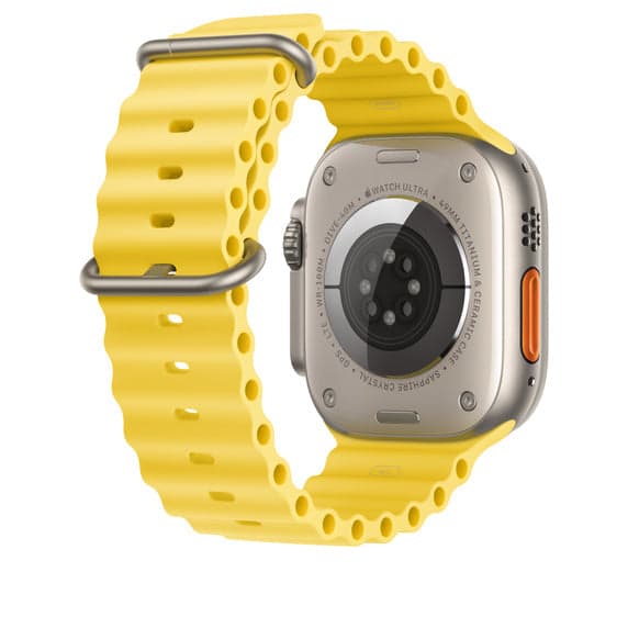 Apple 49mm žluté prodloužení Oceánského řemínku - náhled 4
