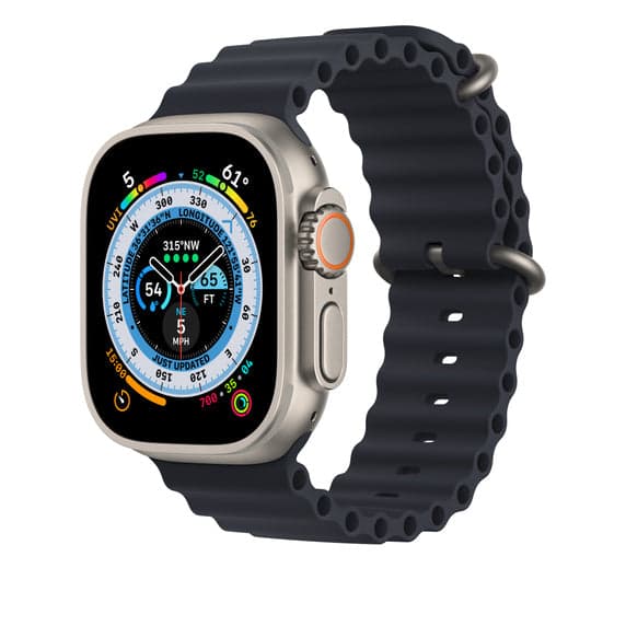 Apple 49mm temně inkoustové prodloužení Oceánského řemínku - náhled 2