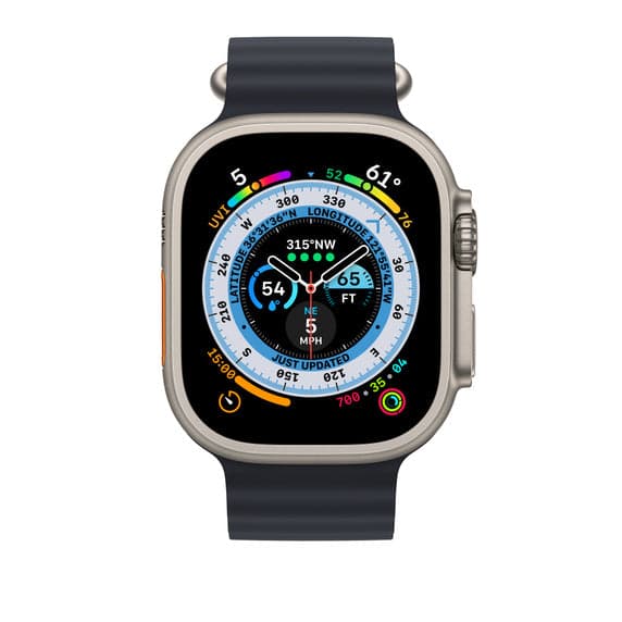 Apple 49mm temně inkoustové prodloužení Oceánského řemínku - náhled 3