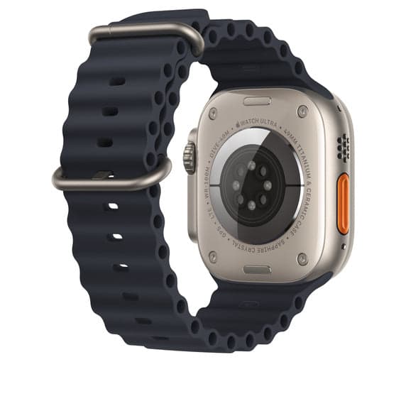Apple 49mm temně inkoustové prodloužení Oceánského řemínku - náhled 4