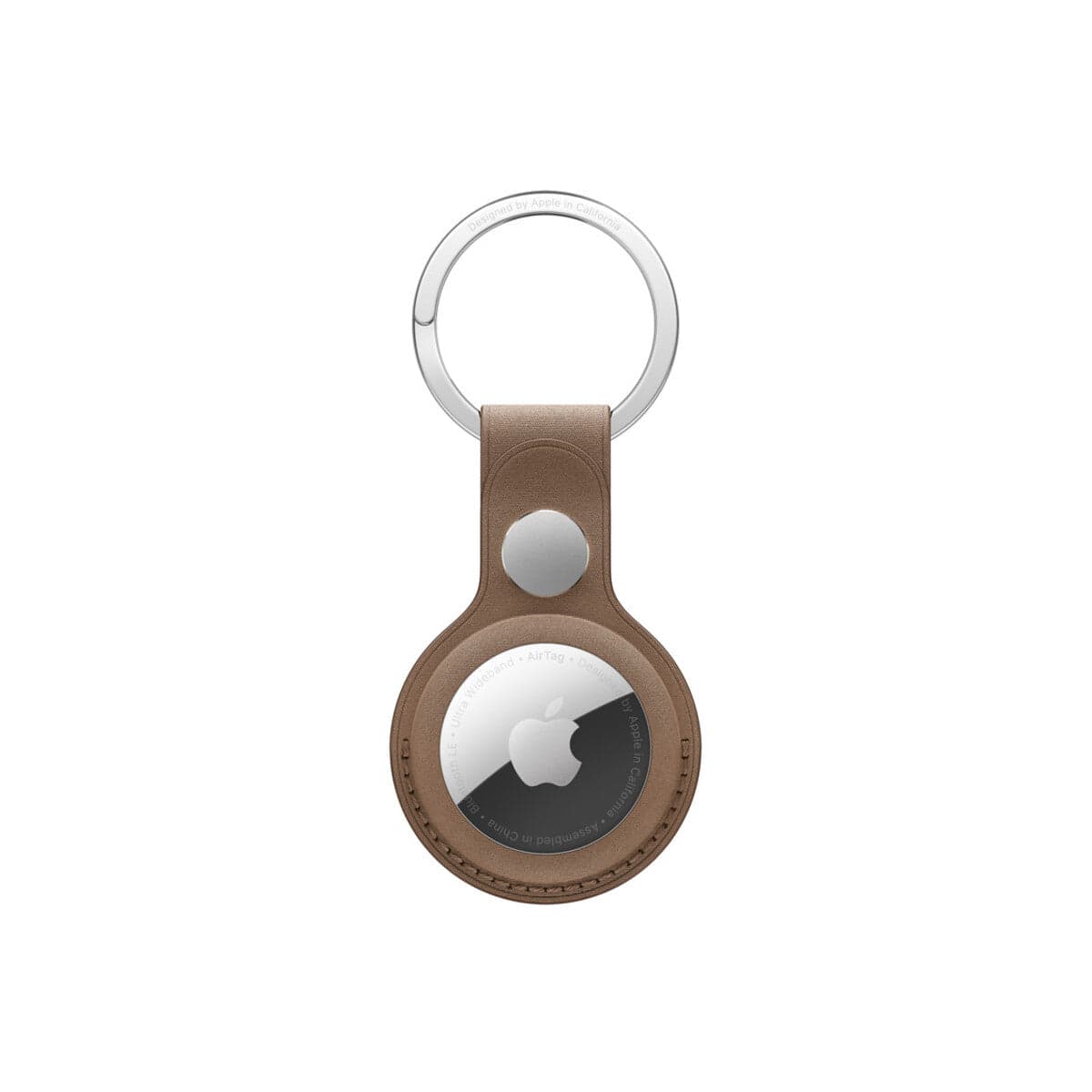 Apple klíčenka z tkaniny FineWoven na AirTag – kouřová