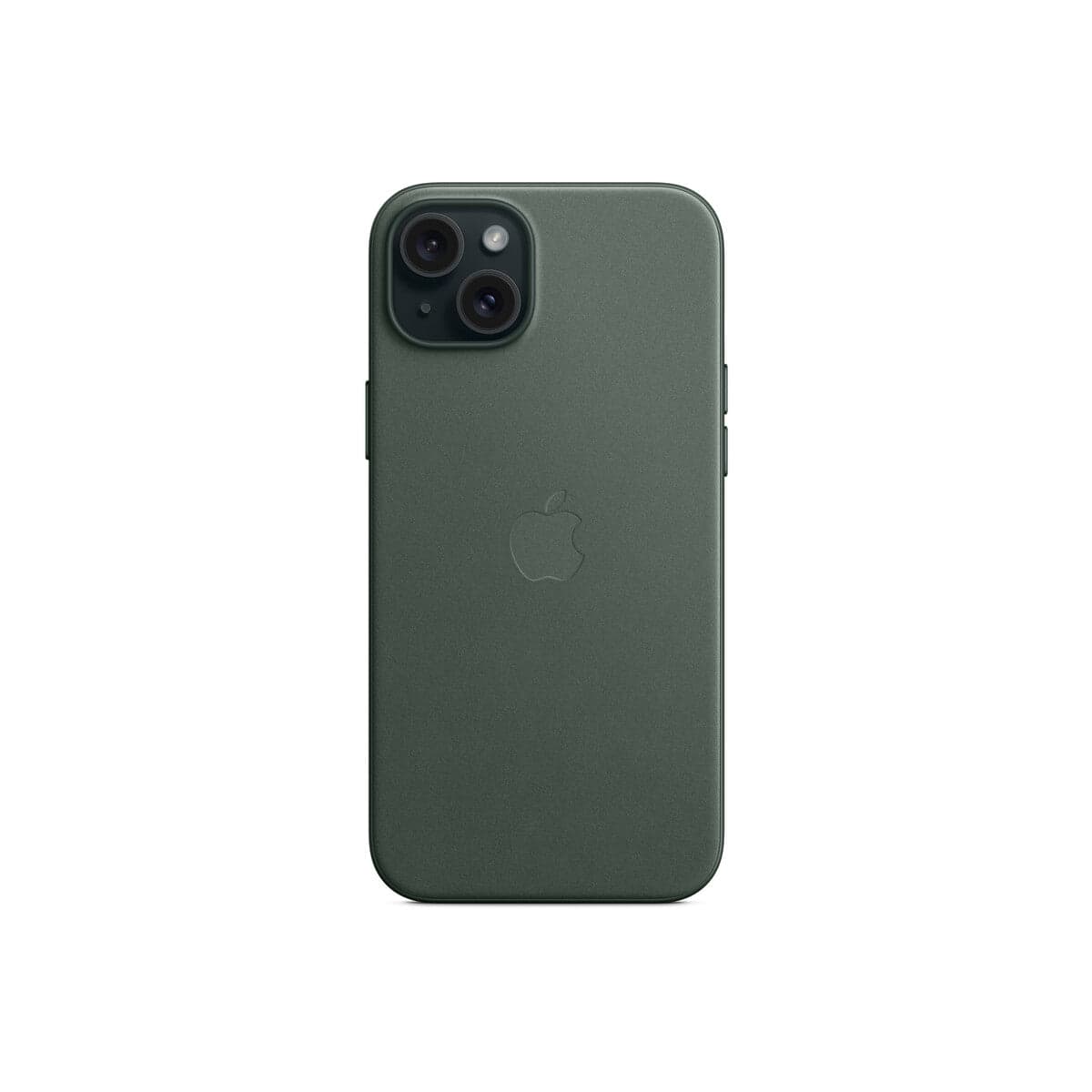 Apple kryt z tkaniny FineWoven s MagSafe na iPhone 15 Plus – listově zelený - náhled 2