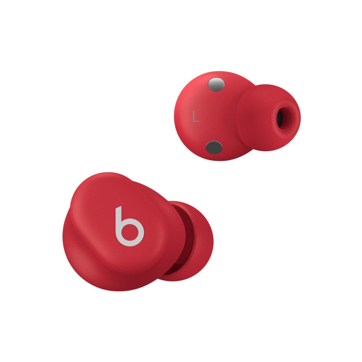 Bezdrátová sluchátka Beats Solo Buds – průhledná červená - náhled 3