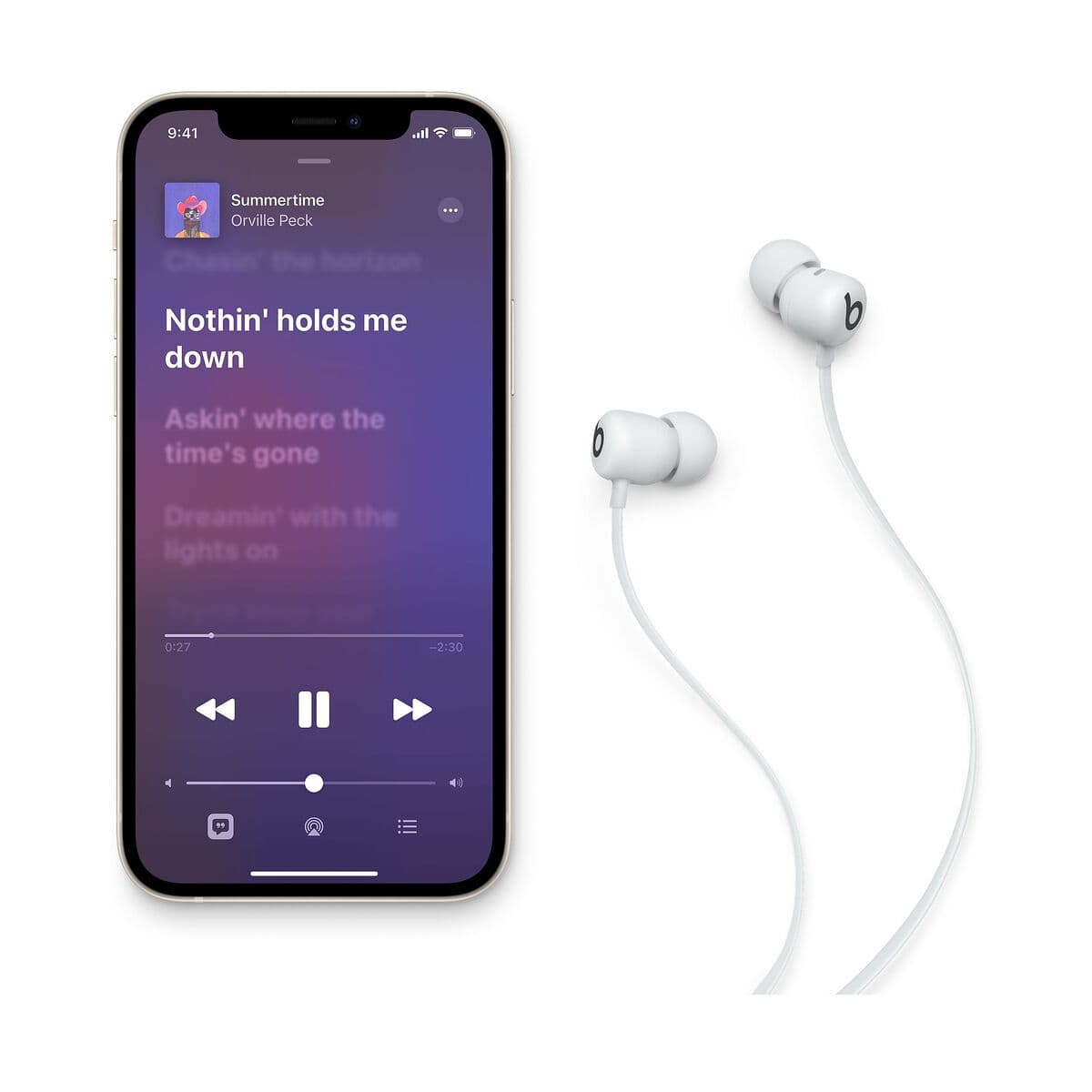 Bezdrátová sluchátka Beats Flex – šedá - náhled 3