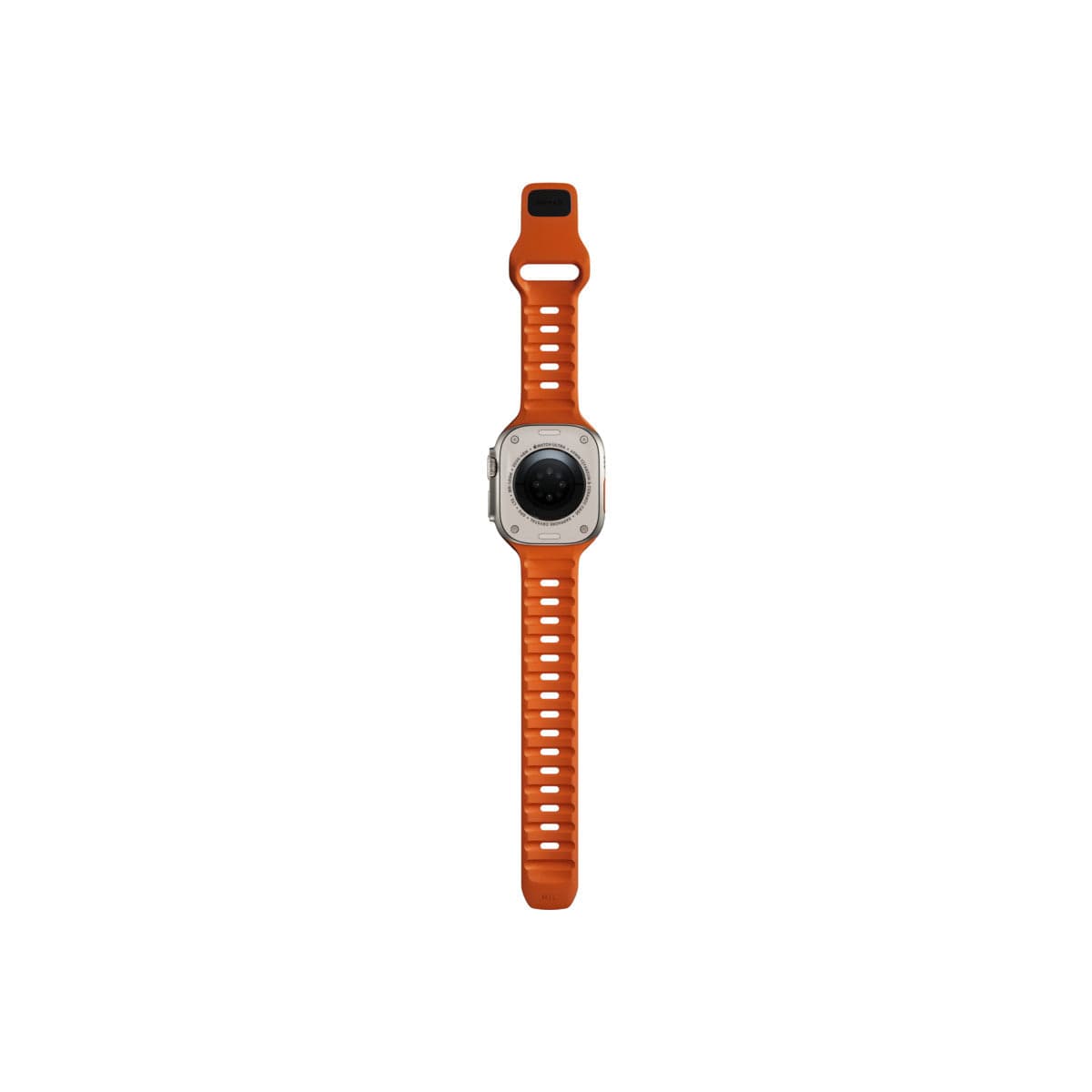 Řemínek pro Apple Watch 42/44/45/49 mm Nomad Sport Strap - oranžový - náhled 3