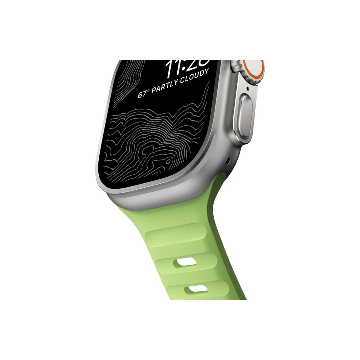 Řemínek pro Apple Watch 42/44/45/49 mm Nomad Sport Strap Glow 2.0 - náhled 5