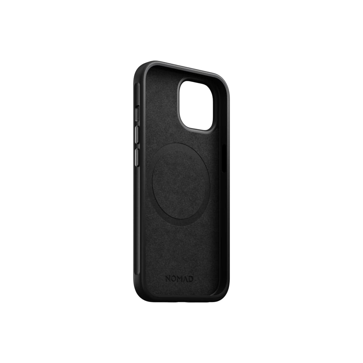 Kožený kryt pro iPhone 15 Nomad Modern - hnědý - náhled 5