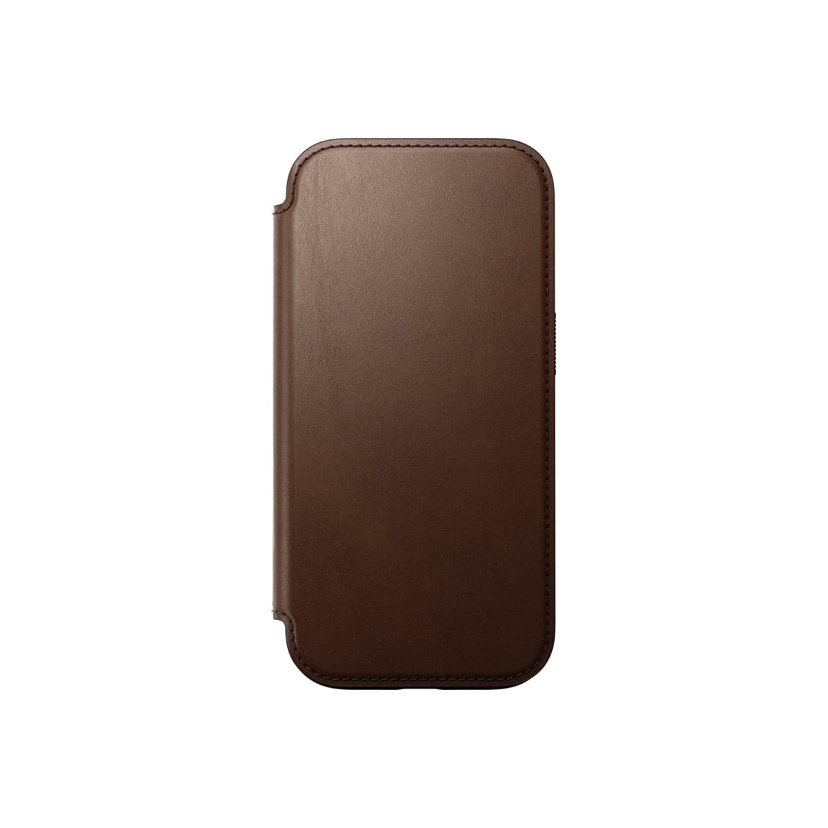 Kožený MagSafe kryt pro iPhone 16 Pro Nomad Modern Leather Folio - hnědý - náhled 5