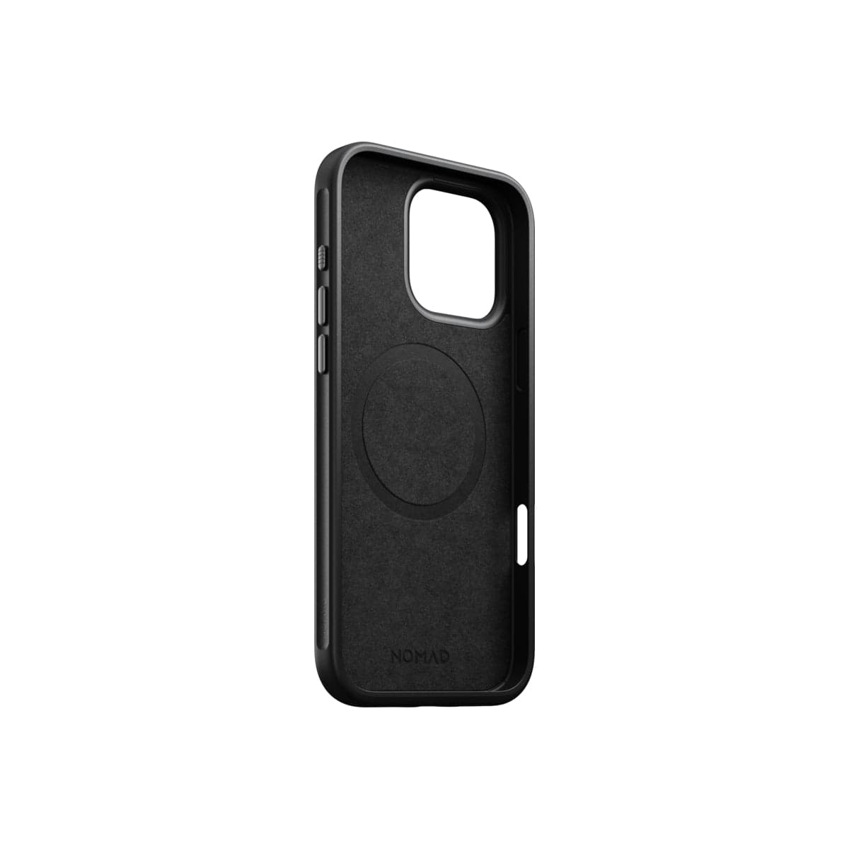 Kožený MagSafe kryt pro iPhone 16 Pro Max Nomad Modern - béžový - náhled 2