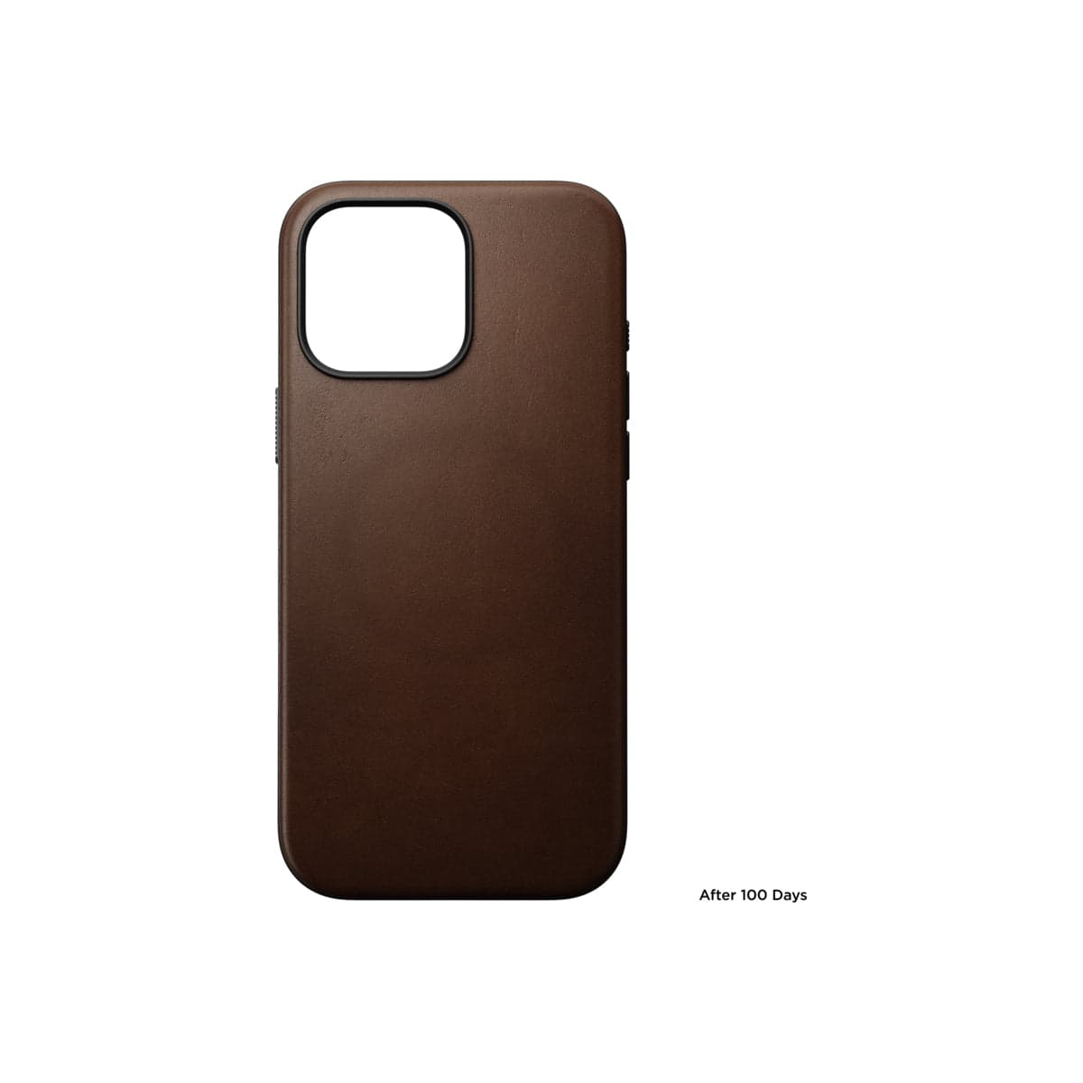 Kožený kryt pro iPhone 16 Pro Max Nomad Modern - hnědý - náhled 3