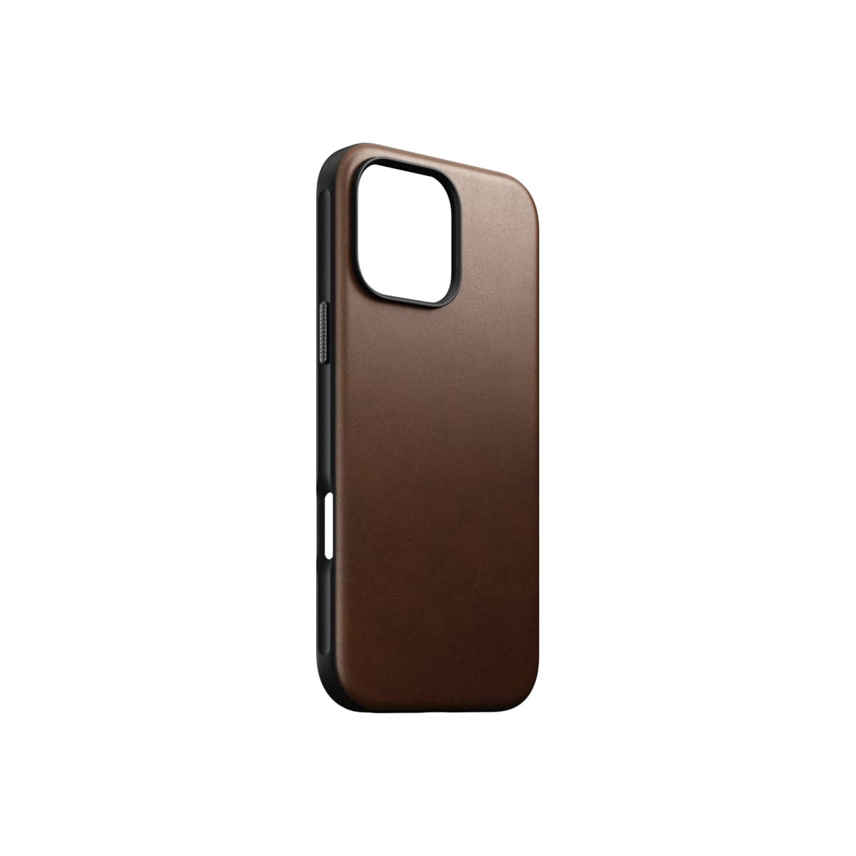 Kožený kryt pro iPhone 16 Pro Max Nomad Modern - hnědý - náhled 4