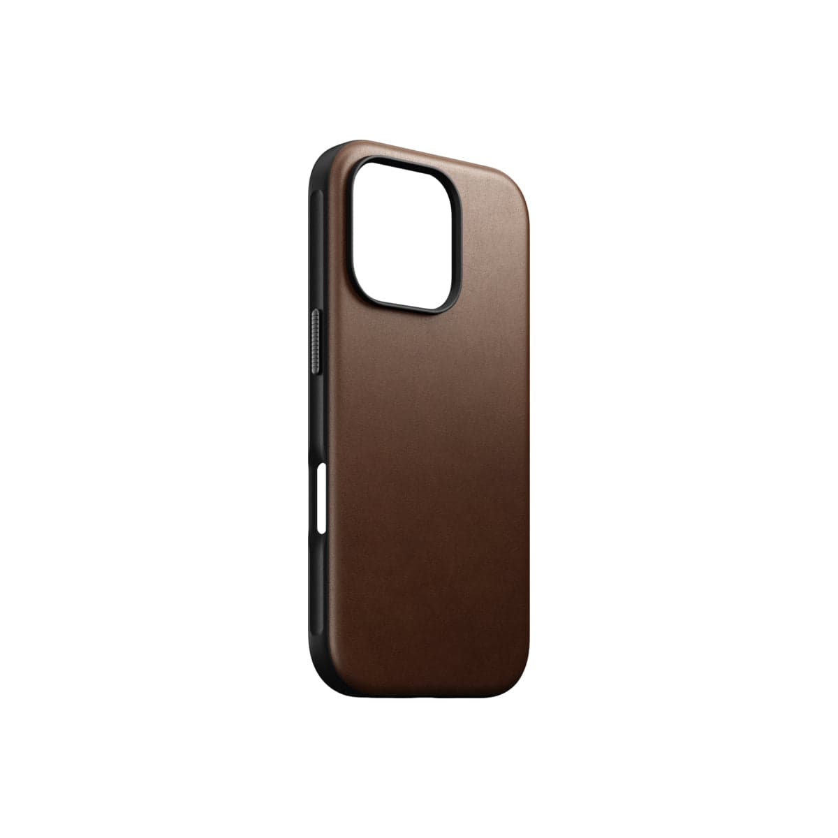 Kožený kryt pro iPhone 16 Pro Nomad Modern - hnědý - náhled 3