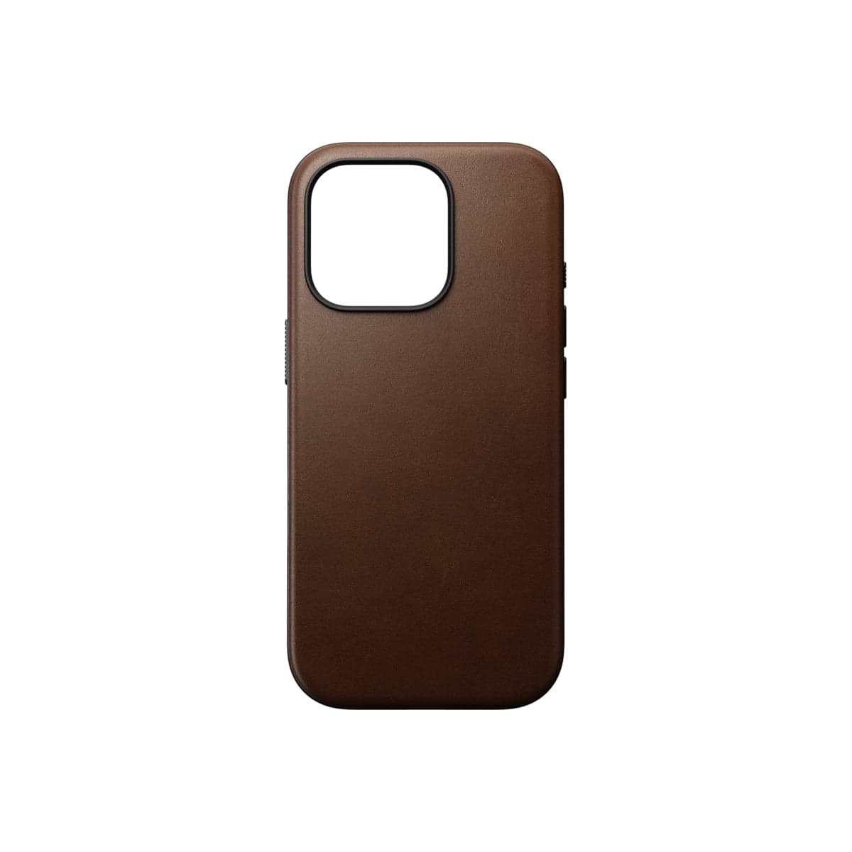 Kožený kryt pro iPhone 16 Pro Nomad Modern - hnědý