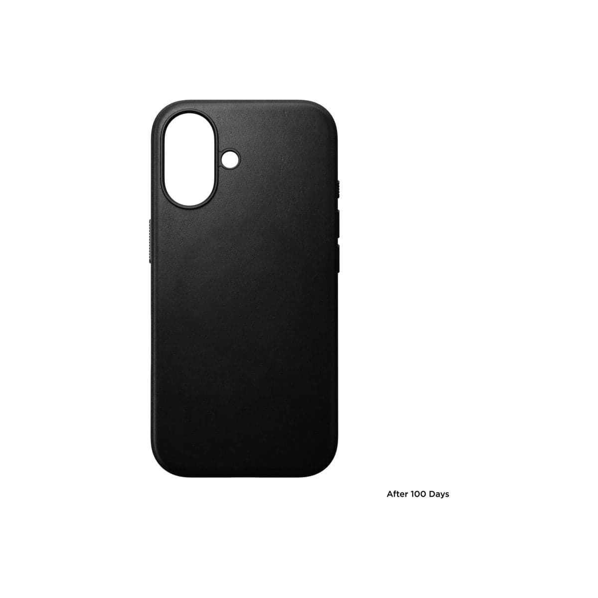 Kožený kryt pro iPhone 16 Nomad Modern - černý - náhled 5
