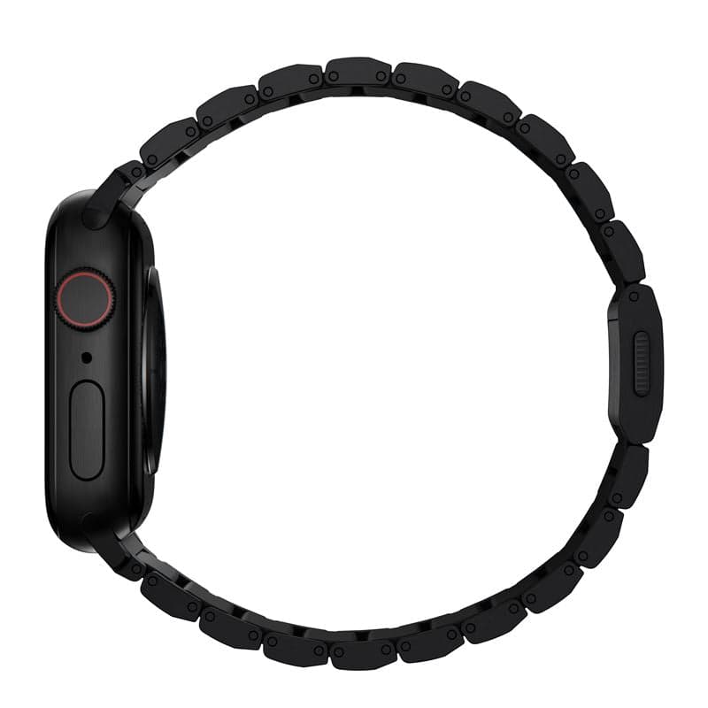 Titanový řemínek pro Apple Watch 42/44/45/49 mm Nomad Titanium - černý - náhled 4