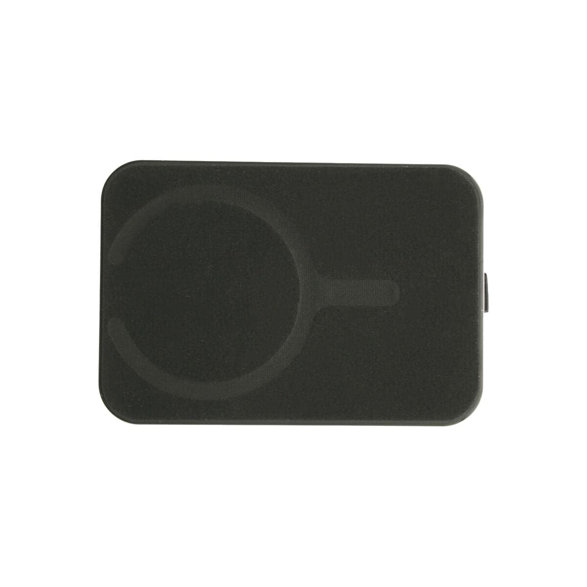 Skládací kožená MagSafe peněženka Dviced s podstavcem – černá - náhled 2