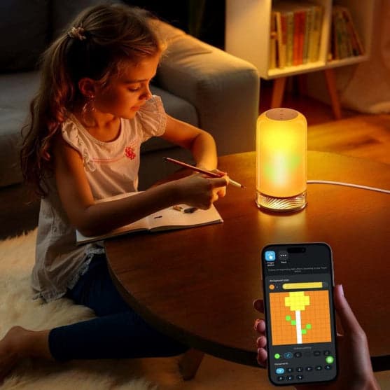 Stolní lampa Govee Table Lamp 2 RGBW s podporou Matter – bílá - náhled 4