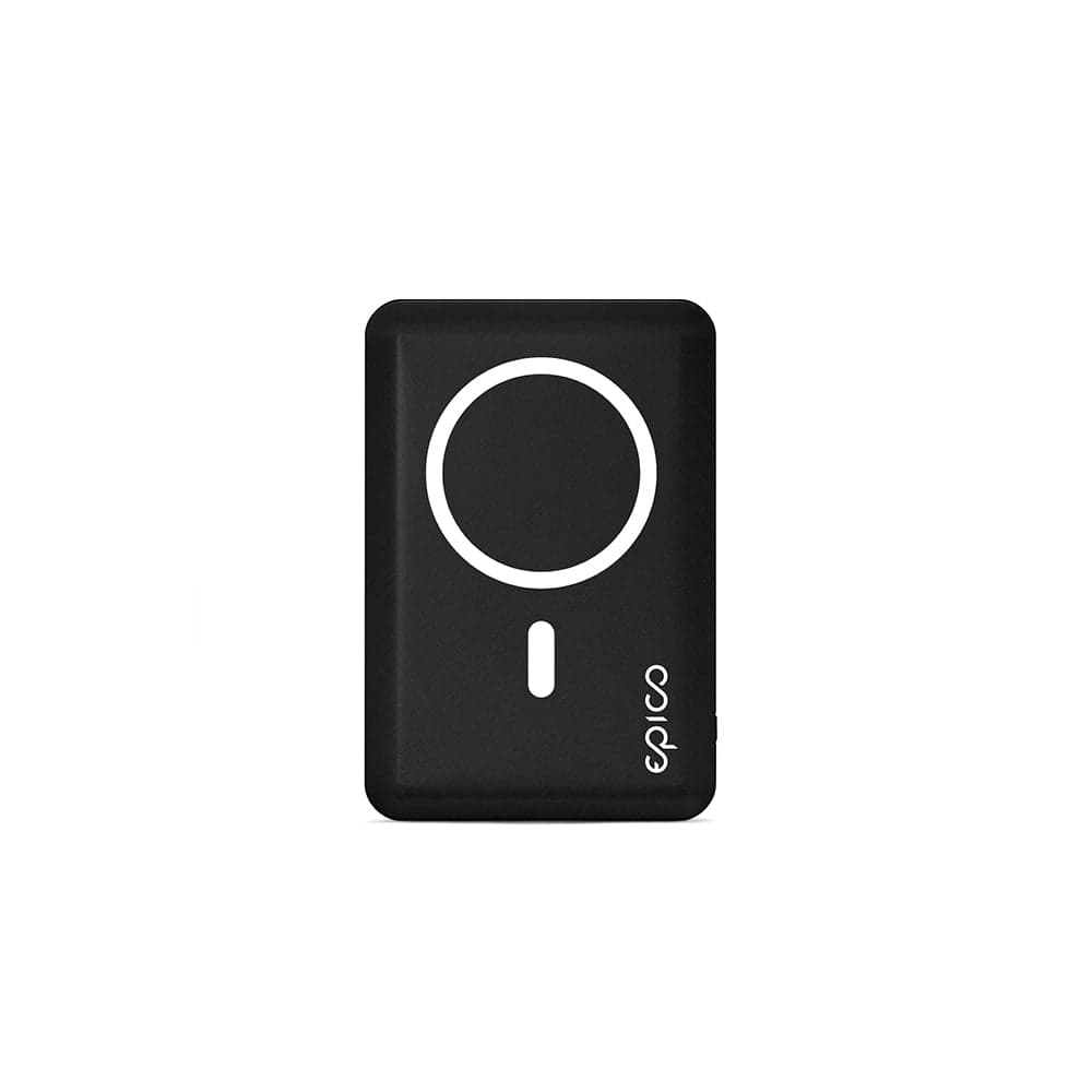 Bezdrátová powerbanka Epico s podporou MagSafe 5000mAh - černá - náhled 2
