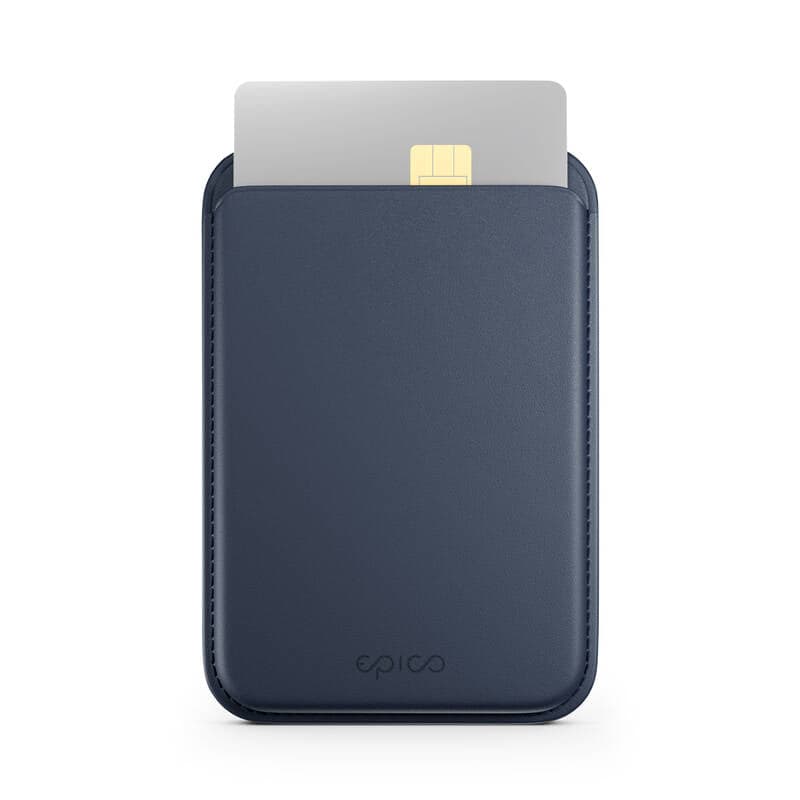 Magnetická peněženka Epico Mag+ Wallet - modrá - náhled 3