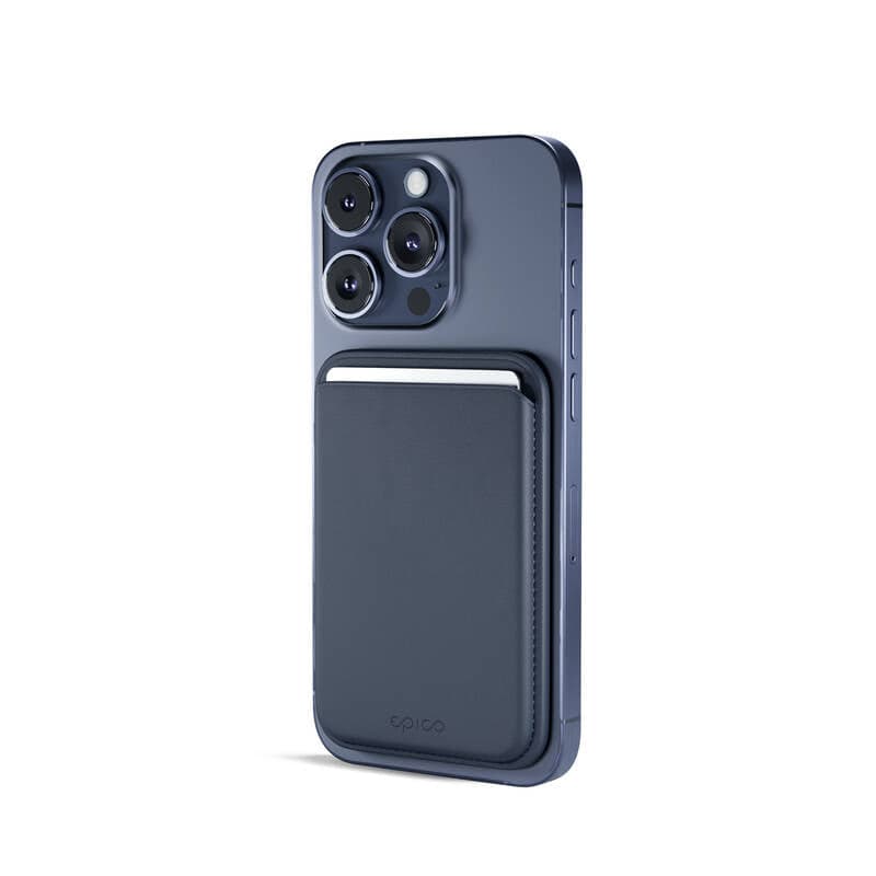Magnetická peněženka Epico Mag+ Wallet - modrá