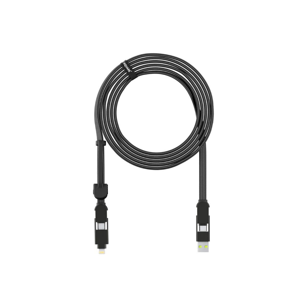 Nabíjecí kabel 6v1 Rolling Square inCharge XL 3 m - černý