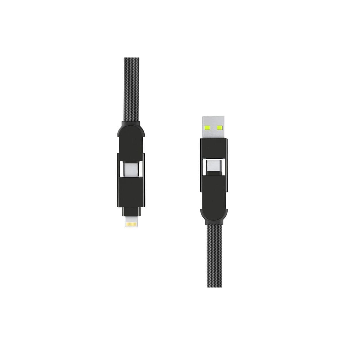 Nabíjecí kabel 6v1 Rolling Square inCharge XL 3 m - černý - náhled 4