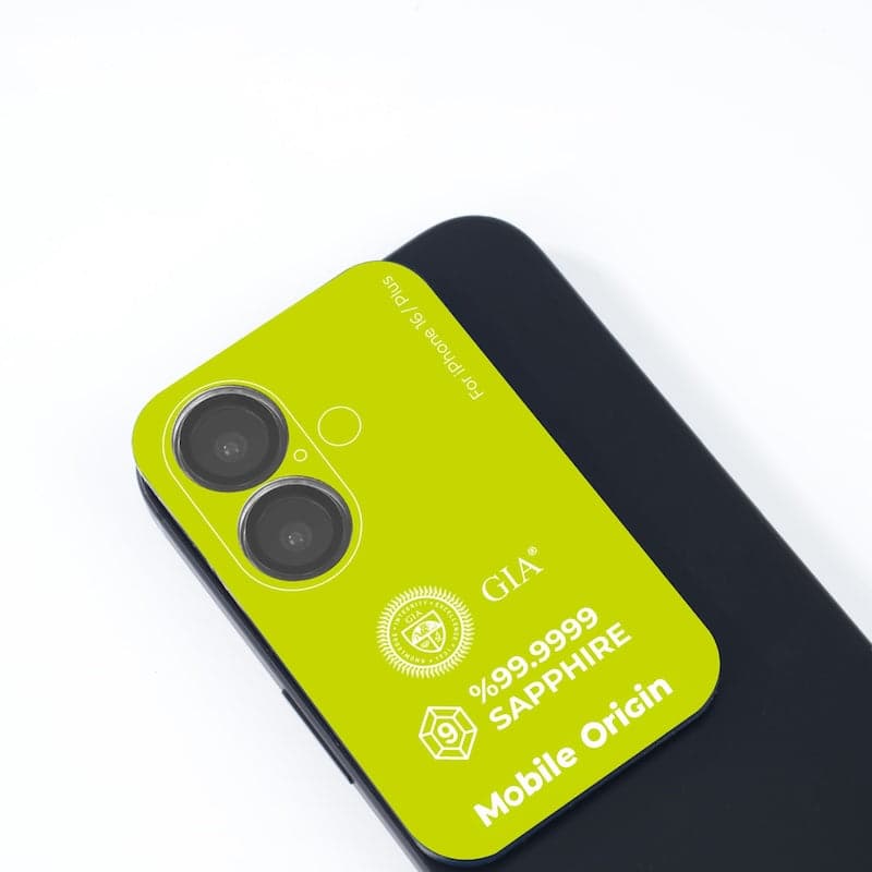 Safírové sklo na čočky pro iPhone 16/16 Plus Mobile Origin - průhledné - náhled 4