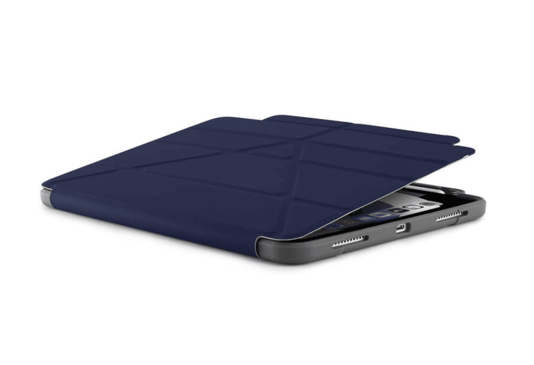 Obal na iPad Air 10.9 (2020) Pipetto Origami Pencil Shield - námořní modrá - náhled 4