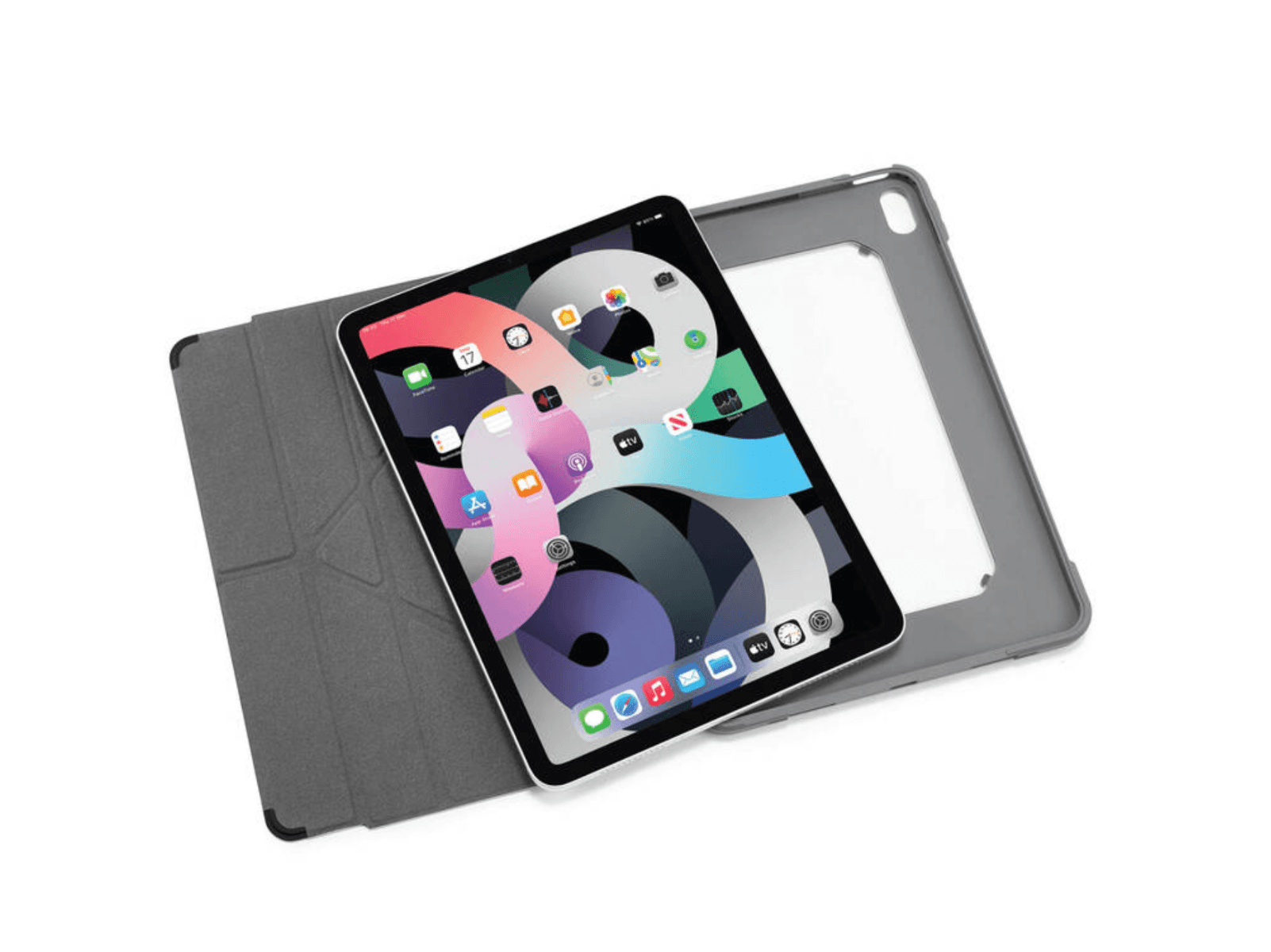 Obal na iPad Air 10.9" (2020) Pipetto Origami Shield - černý - náhled 4