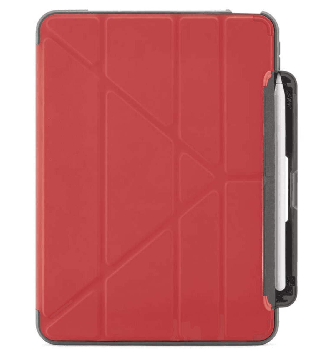 Obal na iPad Air 10.9" (2020) Pipetto Origami Pencil Shield - červený - náhled 2
