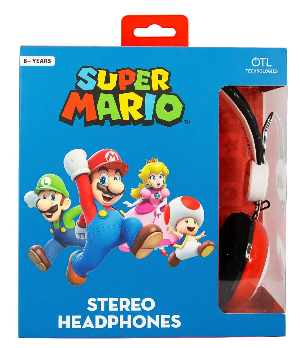 Dětská sluchátka OTL Super Mario Icon Tween - náhled 5