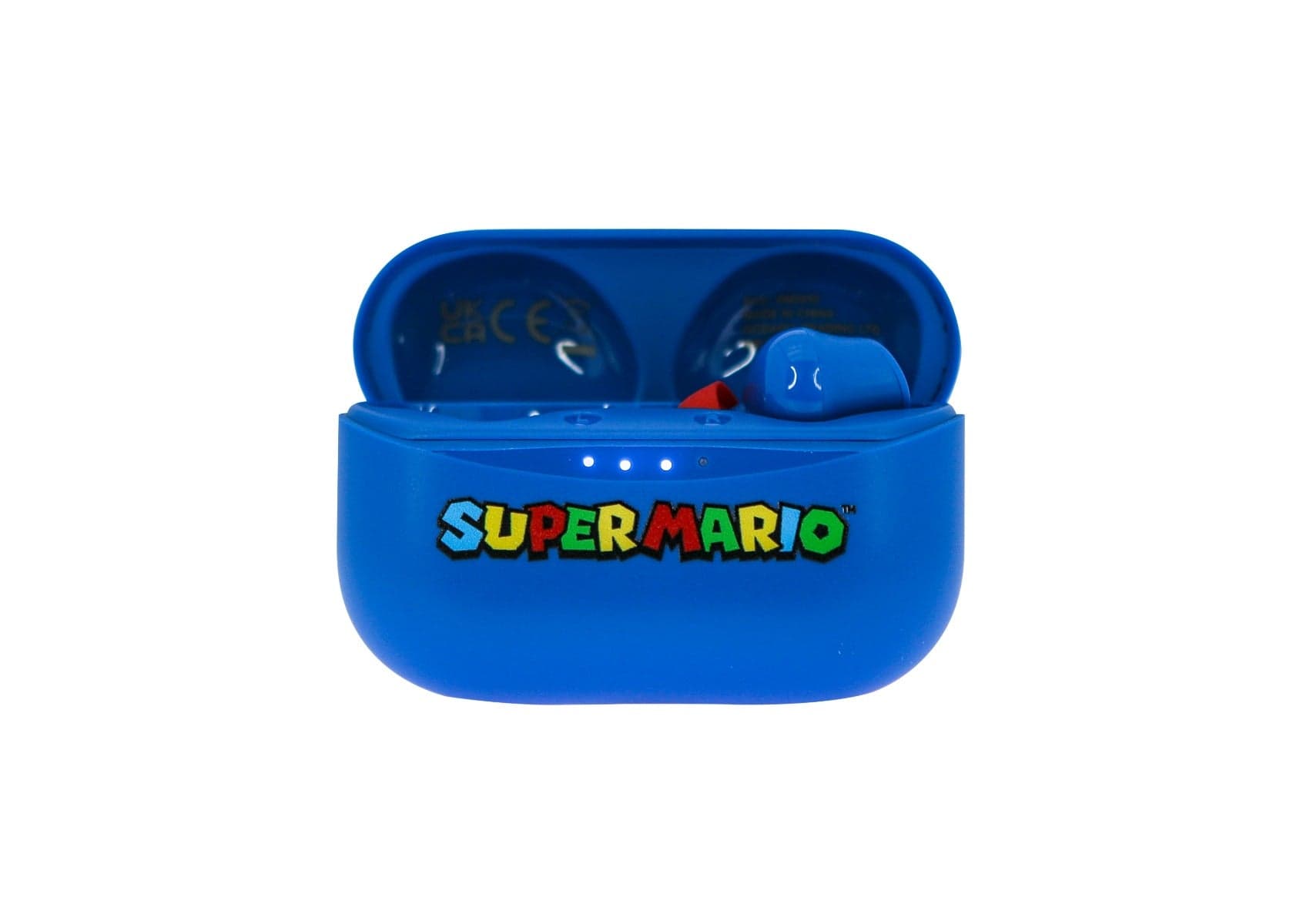 Dětská bezdrátová sluchátka OTL TWS Super Mario Blue - náhled 3