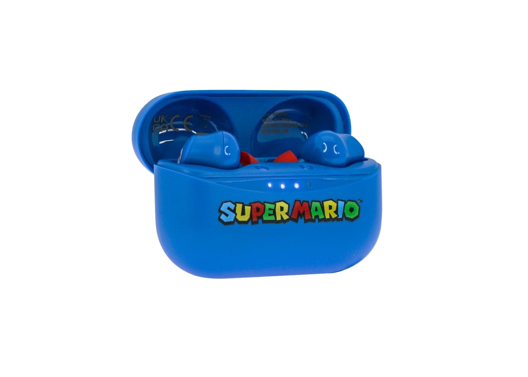 Dětská bezdrátová sluchátka OTL TWS Super Mario Blue - náhled 5