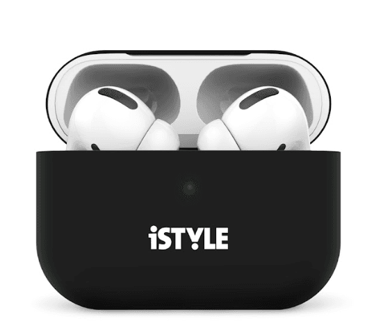 Silikonový obal na AirPods 3. generace iSTYLE - černý - náhled 5