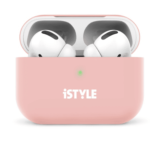 Silikonový obal na AirPods 3. generace iSTYLE - růžový - náhled 5