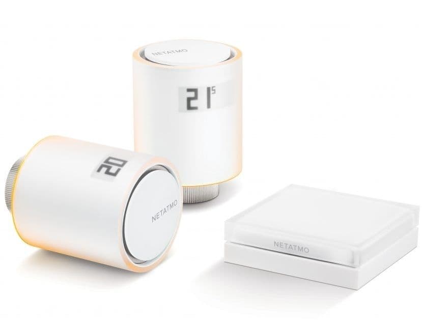 Chytré radiátorové hlavice Netatmo - Starter Pack